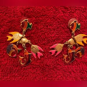 Vintage Don Lin earrings